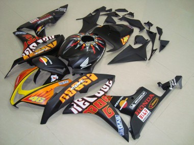 Carenagem CBR 600RR 07-08 - Preto Fosco Rossi