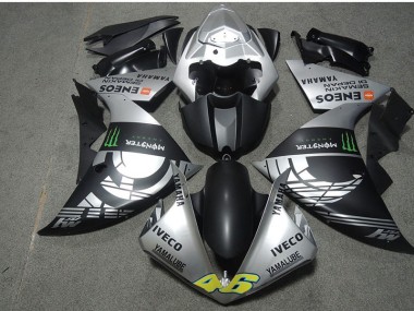Carenagem CBR 600RR 07-08 - Preto Prata Monster IVECO 46