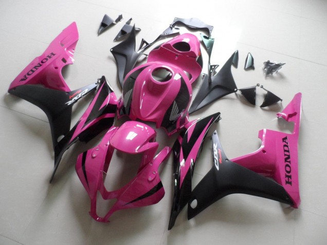 Carenagem CBR 600RR 07-08 - Rosa Preto Carenagem CBR 600RR 07-08 - Rosa Preto