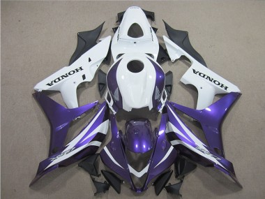 Carenagem CBR 600RR 07-08 - Roxo Branco