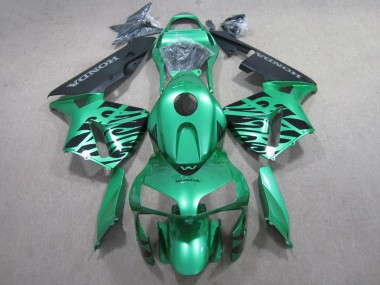 Carenagem CBR 600RR 07-08 - Verde Preto