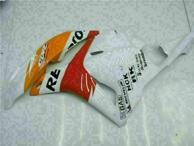Carenagem CBR 600RR 09-12 - Branco Laranja Repsol Carenagem CBR 600RR 09-12 - Branco Laranja Repsol