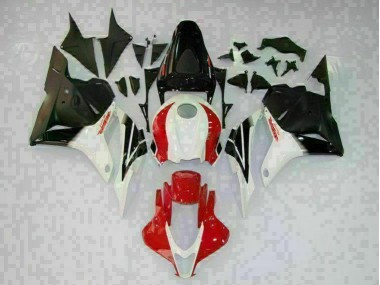 Carenagem CBR 600RR 09-12 - Branco Preto Vermelho