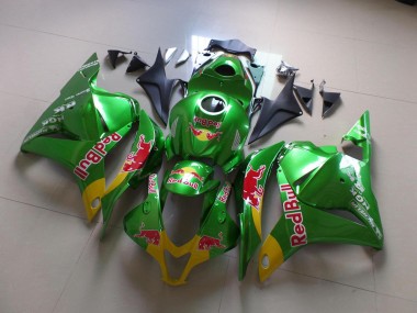 Carenagem CBR 600RR 09-12 - Verde Red Bull