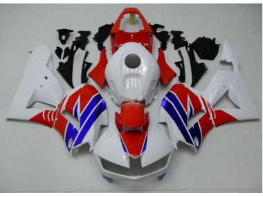 Carenagem CBR 600RR 13-21 - Branco Azul Vermelho