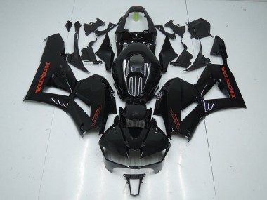 Carenagem CBR 600RR 13-21 - Preto Brilhante & Vermelho Adesivo