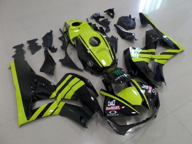 Carenagem CBR 600RR 13-21 - Verde Preto