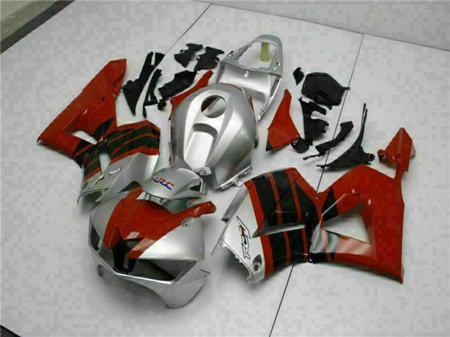 Carenagem CBR 600RR 13-21 - Vermelho Prata Carenagem CBR 600RR 13-21 - Vermelho Prata