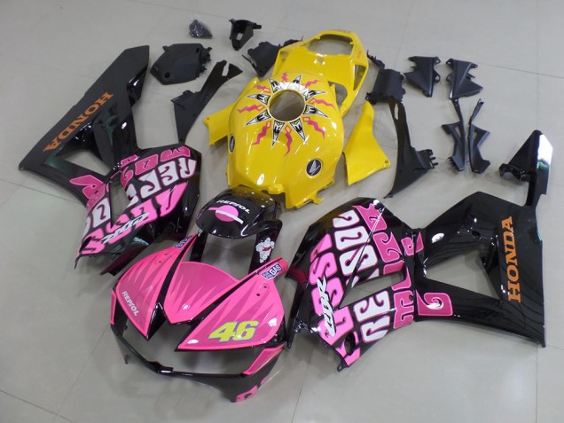 Carenagem CBR 900RR 893 92-93 - Amarelo Rosa Rossi Carenagem CBR 900RR 893 92-93 - Amarelo Rosa Rossi