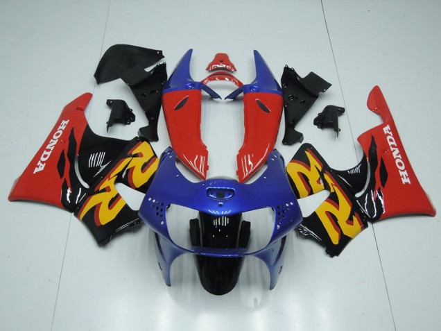 Carenagem CBR 900RR 919 98-99 - Azul Vermelho Preto Carenagem CBR 900RR 919 98-99 - Azul Vermelho Preto