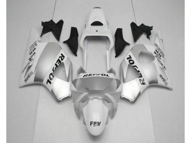 Carenagem CBR 900RR 954RR 02-03 - Branco Prata Preto Repsol Carenagem CBR 900RR 954RR 02-03 - Branco Prata Preto Repsol
