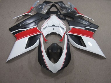 Carenagem Ducati 848 07-14 - Branco Vermelho Preto Marvic