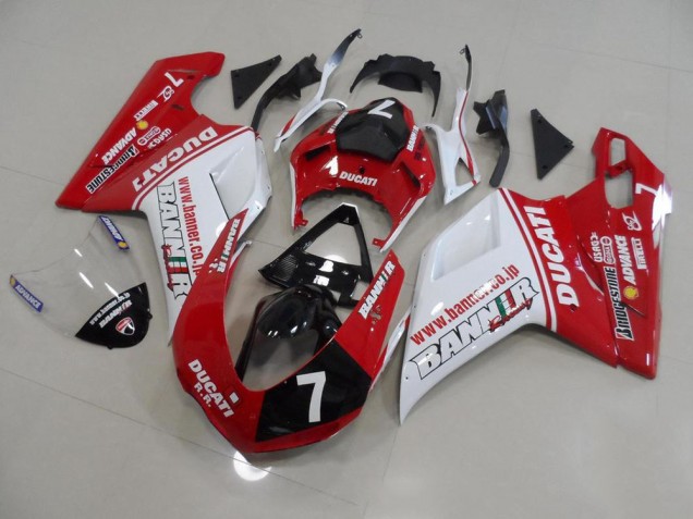 Carenagem Ducati 848 1098 1198 07-14 - Bandeira 7 Carenagem Ducati 848 1098 1198 07-14 - Bandeira 7