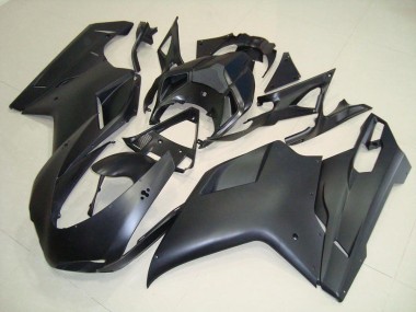Carenagem Ducati 848 1098 1198 07-14 - Preto Fosco No Adesivo