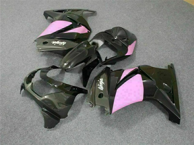 Carenagem EX250 08-12 - Preto Rosa Ninja Carenagem EX250 08-12 - Preto Rosa Ninja