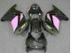 Carenagem EX250 08-12 - Preto Rosa Ninja Carenagem EX250 08-12 - Preto Rosa Ninja