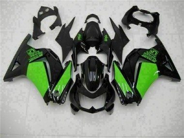 Carenagem EX250 08-12 - Preto Verde Ninja