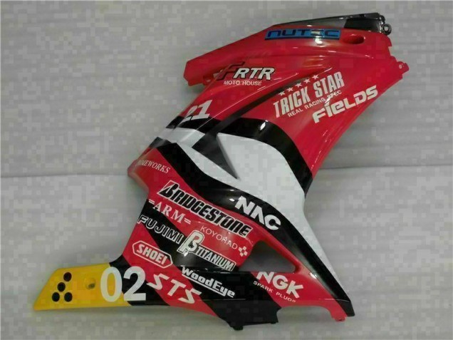 Carenagem EX250 08-12 - Vermelho Amarelo Carenagem EX250 08-12 - Vermelho Amarelo