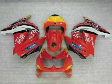 Carenagem EX250 08-12 - Vermelho Amarelo