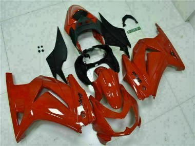 Carenagem EX250 08-12 - Vermelho Preto Ninja