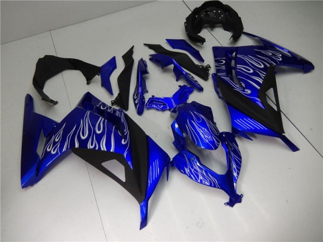 Carenagem EX300 13-16 - Azul Branco Preto Carenagem EX300 13-16 - Azul Branco Preto