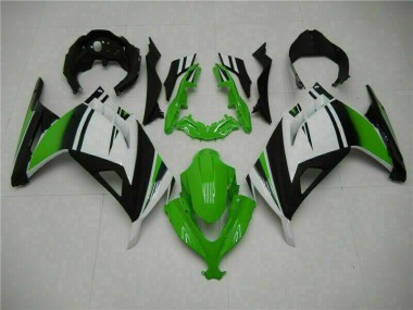 Carenagem EX300 13-16 - Verde Preto Prata