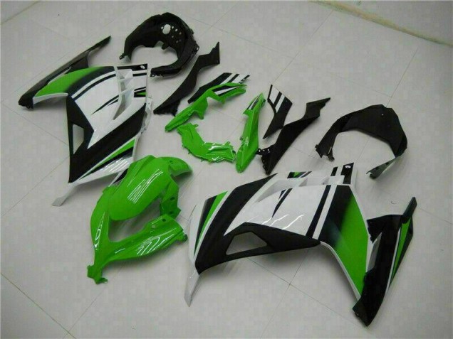 Carenagem EX300 13-16 - Verde Preto Prata Carenagem EX300 13-16 - Verde Preto Prata
