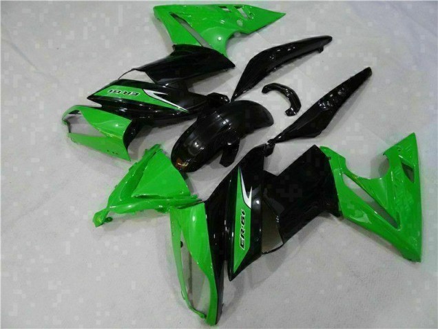 Carenagem EX650 06-08 - Verde Preto Carenagem EX650 06-08 - Verde Preto