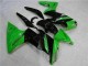 Carenagem EX650 06-08 - Verde Preto Carenagem EX650 06-08 - Verde Preto