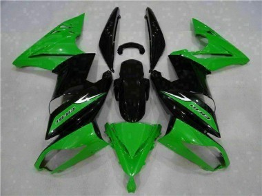 Carenagem EX650 06-08 - Verde Preto