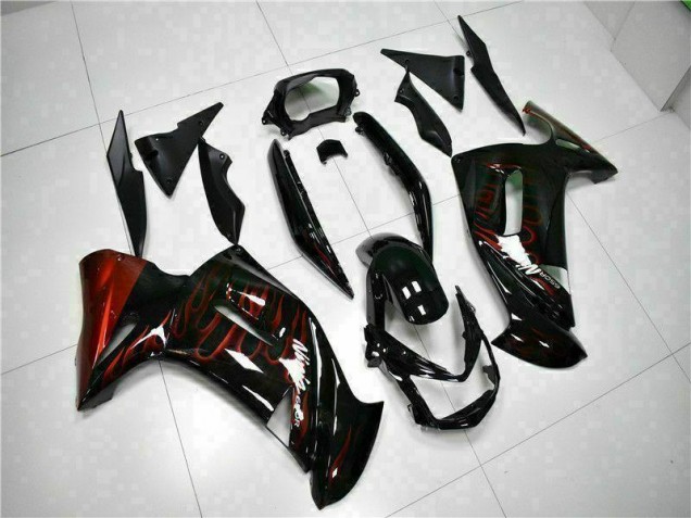 Carenagem EX650 06-08 - Vermelho Chama Carenagem EX650 06-08 - Vermelho Chama
