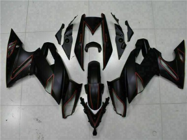 Carenagem EX650 12-16 - Preto Vermelho