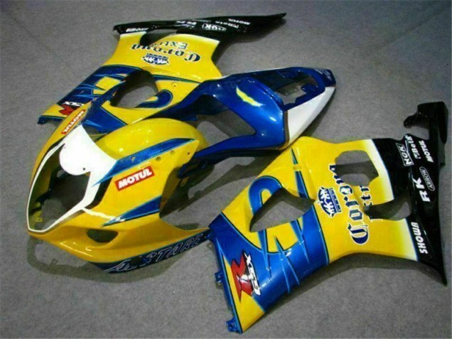 Carenagem GSXR 1000 K3 03-04 - Amarelo Azul