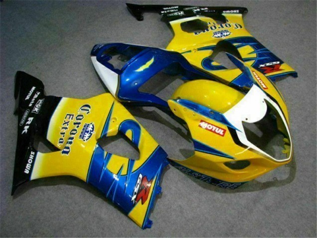 Carenagem GSXR 1000 K3 03-04 - Amarelo Azul