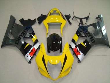 Carenagem GSXR 1000 K3 03-04 - Amarelo Cinzento