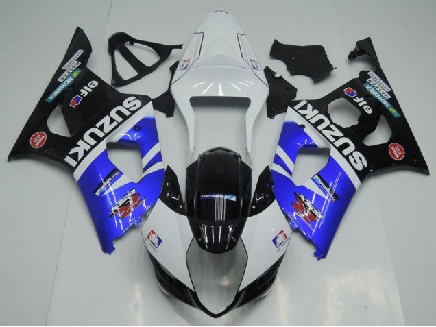 Carenagem GSXR 1000 K3 03-04 - Azul Branco & Preto Carenagem GSXR 1000 K3 03-04 - Azul Branco & Preto