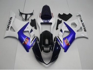 Carenagem GSXR 1000 K3 03-04 - Azul Escuro Frente & Azul