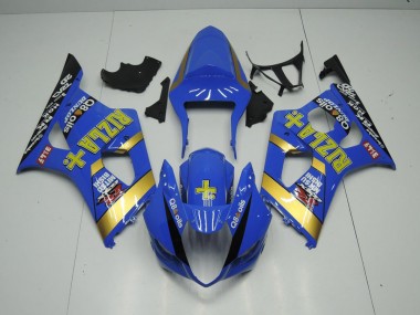 Carenagem GSXR 1000 K3 03-04 - Azul Rizla