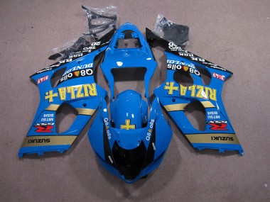 Carenagem GSXR 1000 K3 03-04 - Azul Rizla Q8 Oils