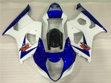 Carenagem GSXR 1000 K3 03-04 - Branco Azul