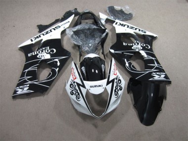 Carenagem GSXR 1000 K3 03-04 - Preto Branco Corona Extra Motul