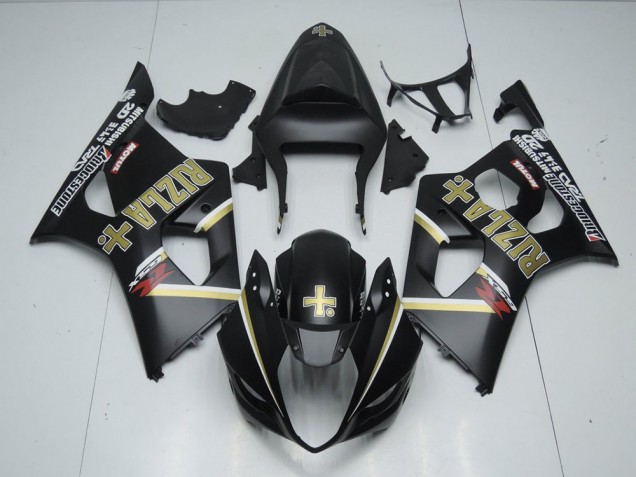 Carenagem GSXR 1000 K3 03-04 - Preto Fosco Rizla Carenagem GSXR 1000 K3 03-04 - Preto Fosco Rizla