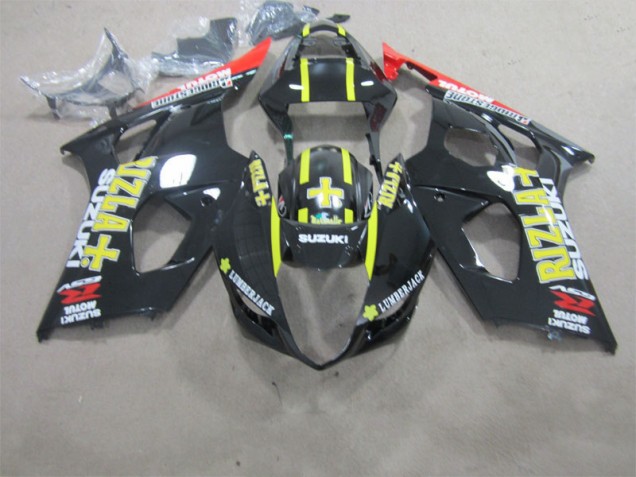 Carenagem GSXR 1000 K3 03-04 - Preto Rizla Carenagem GSXR 1000 K3 03-04 - Preto Rizla