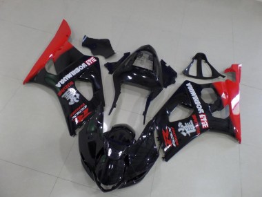 Carenagem GSXR 1000 K3 03-04 - Preto & Vermelho