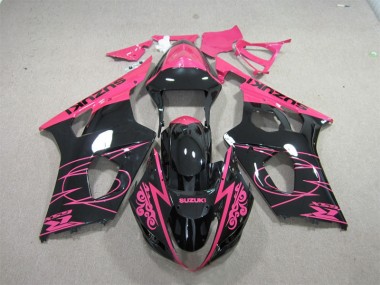 Carenagem GSXR 1000 K3 03-04 - Rosa Preto