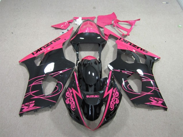 Carenagem GSXR 1000 K3 03-04 - Rosa Preto Carenagem GSXR 1000 K3 03-04 - Rosa Preto