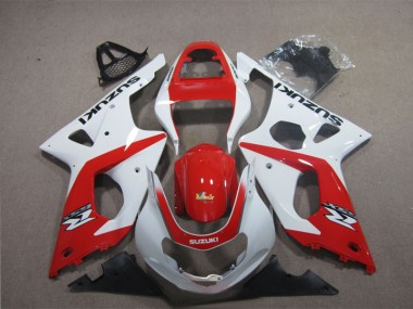 Carenagem GSXR 1000 K3 03-04 - Vermelho Branco