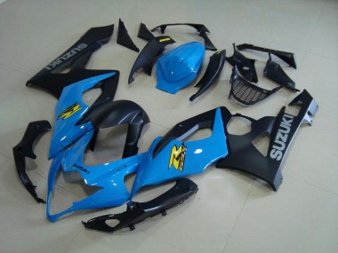 Carenagem GSXR 1000 K5 05-06 - Azul & Preto Fosco