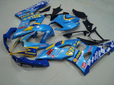 Carenagem GSXR 1000 K5 05-06 - Azul Rizla