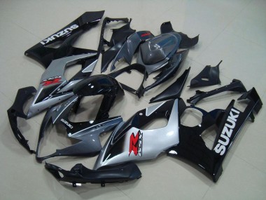 Carenagem GSXR 1000 K5 05-06 - Cinzento Preto Prata